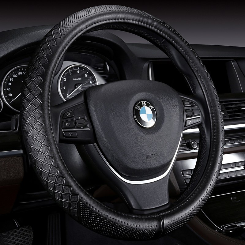 途观昂科威奇骏酷威锐界哈弗h6汉兰达瑞虎奥迪q5汽车真皮方向盘套