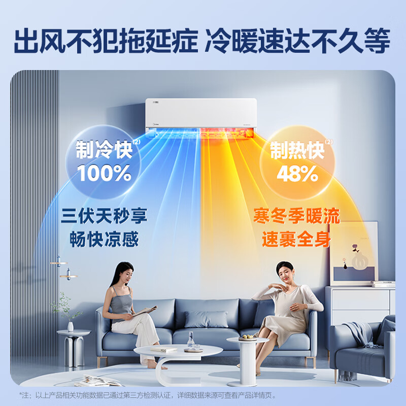 超一级能效变频冷暖 智能舒适省电高清大图