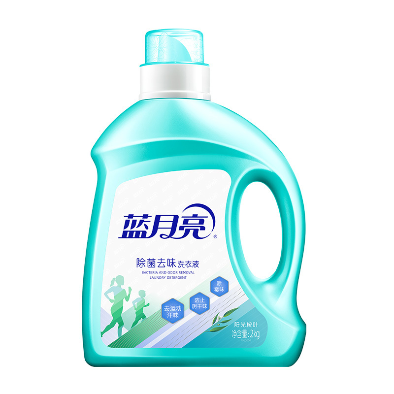 蓝月亮 阳光桉叶除菌去味套装6斤装高清大图