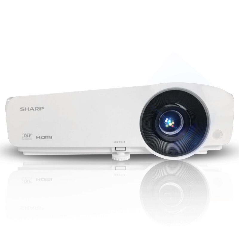 夏普(SHARP)XG-H400ZA投影仪 商住两用办公投影机(1080P 4000流明 蓝光3D 双HDMI接口)高清大图