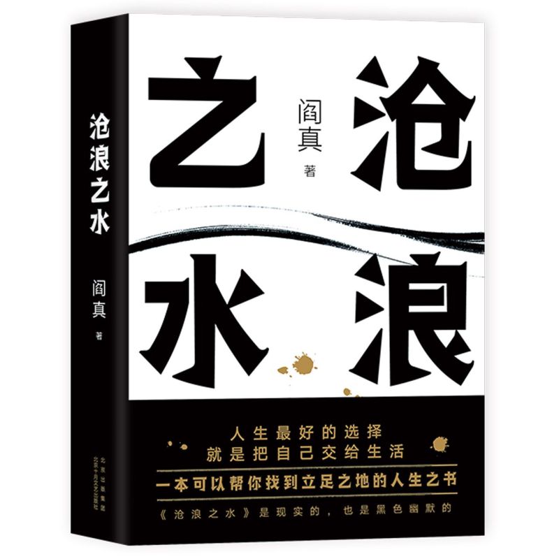 [醉染正版]沧浪之水 阎真长篇小说 官场小说 职场小说 正版 长销 经典 考公 国考 人民的名义 岁月 国画高清大图