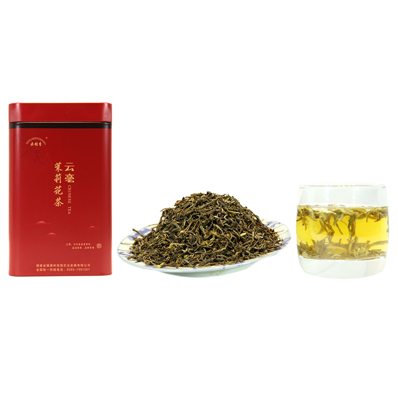 鼎铭香 茉莉花茶云毫250g桶装