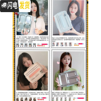 三维工匠304不锈钢饭盒分隔型学生易清洗食堂便当高中便携上班族保温餐盒 [塑料款]三格橘红(送小麦勺筷)