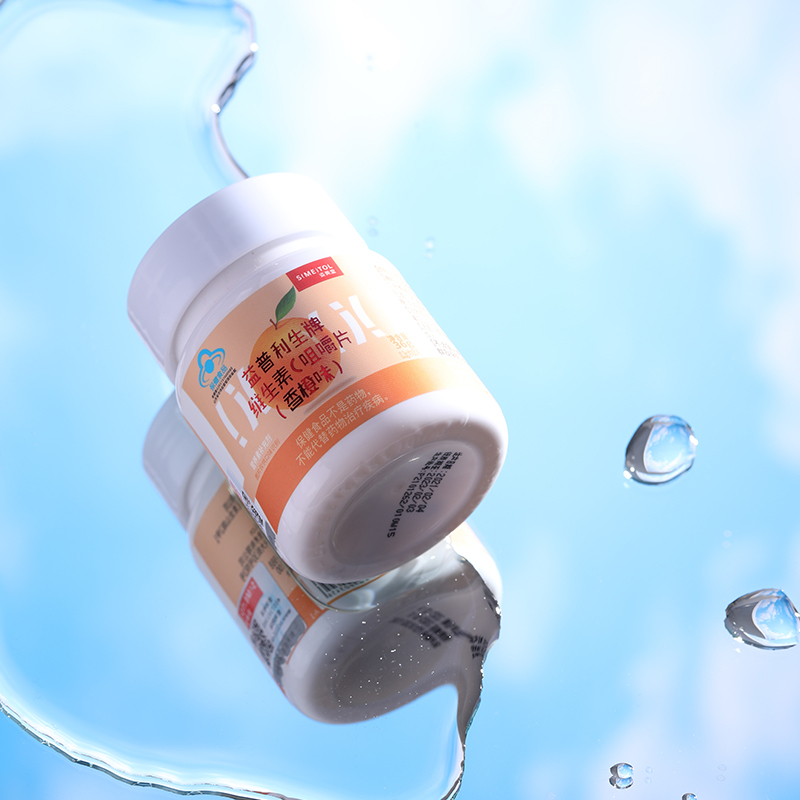 姿美堂(SIMEITOL)益普利生牌维生素C咀嚼片香橙味36g(1.2g*30片)营养素补充剂正品