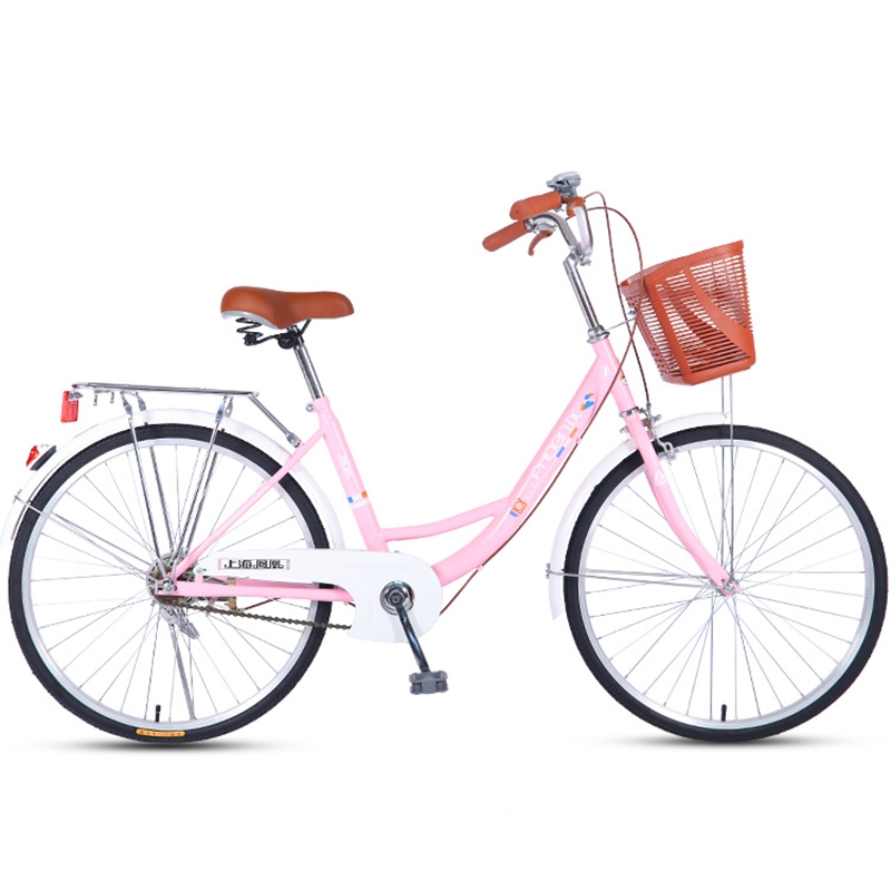 凤凰phoenix牌自行车女款学生女式男上班代步新型省力轻便城市复古