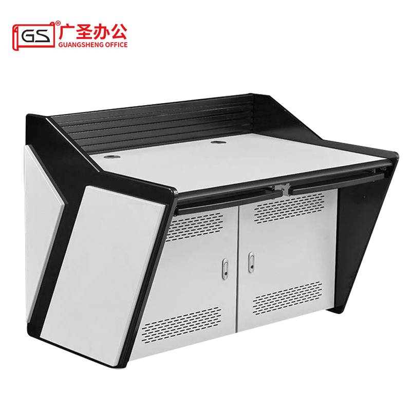 GS广圣 办公操作台电脑桌含办公椅按米定制 YL001A 米高清大图