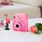 富士instax立拍立得 一次成像相机 mini9相机 火烈鸟粉
