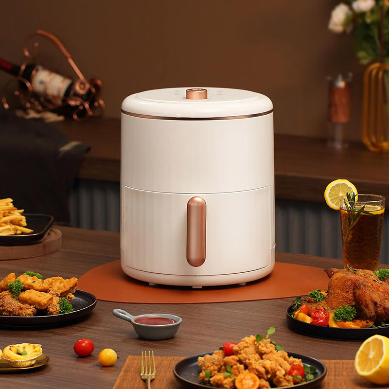 康佳(KONKA) 空气炸锅家用多功能不沾涂层无油薯条机电炸锅 KKZG-4503-M 4.5L