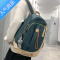 封后克莱因蓝ins森系书包女高中大学韩版日系百搭背包初中生双肩包男学生书包