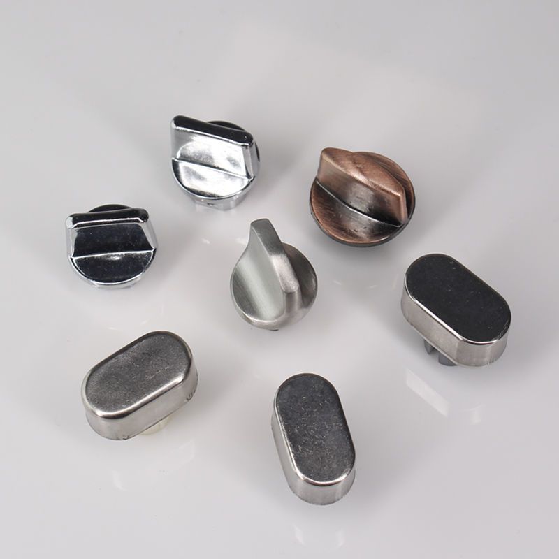 防盗门锁配件 反锁旋钮 旋钮配件 防盗门锁具配件大全 一大一小塑料