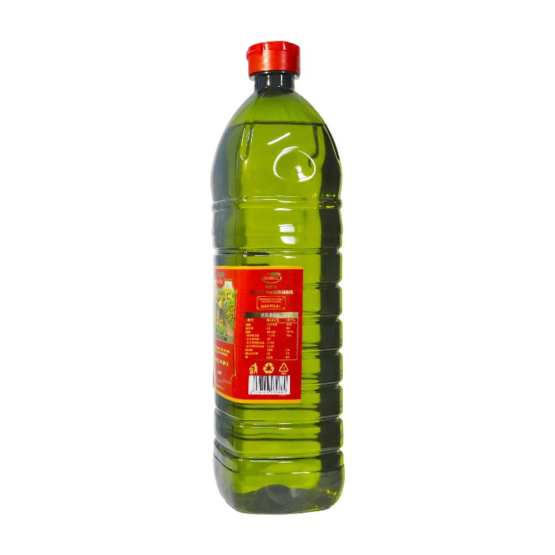 橄倍尔 橄榄葵花食用植物调和油1L*1桶 特级初榨橄榄油12%西班牙原装进口