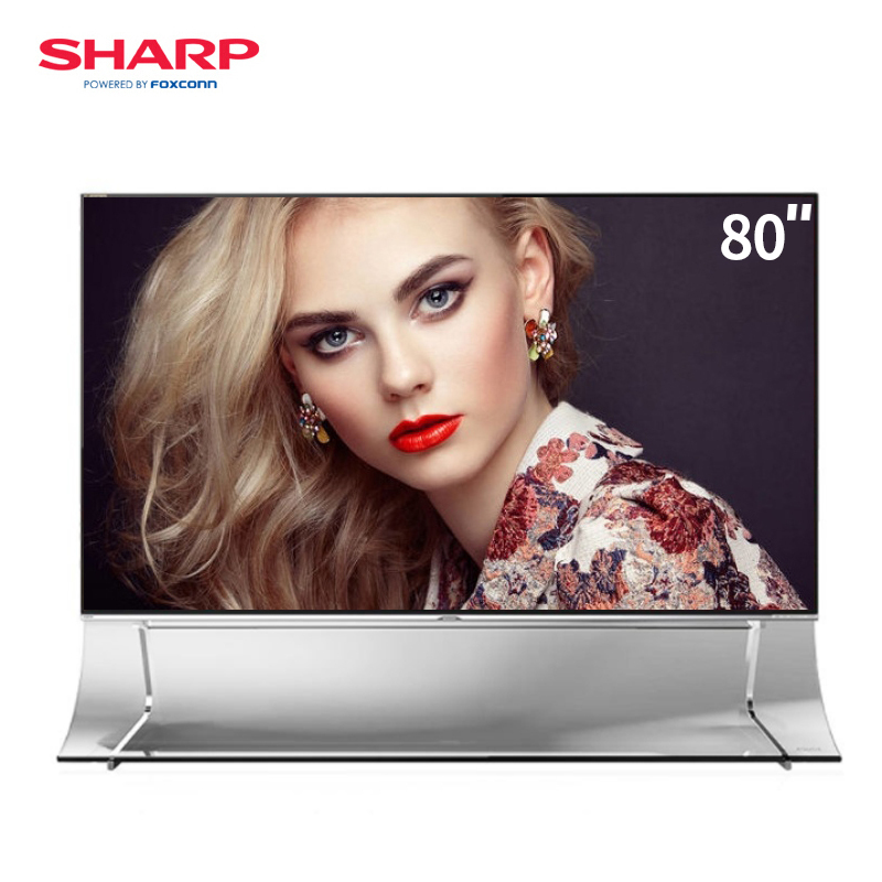 夏普(SHARP)LCD-80X8800A 80英寸8K超高清 3D智能网络液晶电视 不带底座