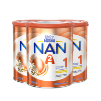 [3罐直邮]雀巢NAN能恩超级A2蛋白婴幼儿奶粉1段800g 0-6个月宝宝