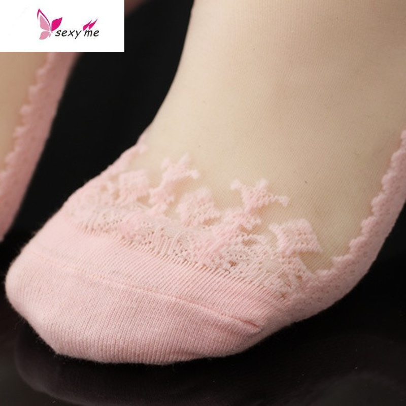 水晶袜子女玻璃丝袜韩版薄款透明浅口隐形袜春夏隐形袜