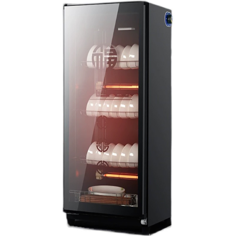 消毒柜商用饭店大容量不锈钢酒店厨房餐饮消毒碗柜80L高清大图