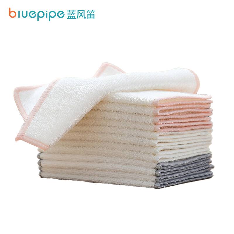 蓝风笛 竹纤维 洗碗布 彩色23*18cm 条（彩色23*18cm）