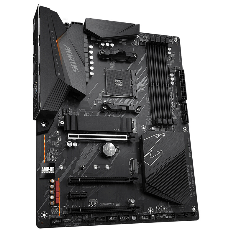 技嘉B550 AORUS ELITE主板+AMD锐龙5 3500X CPU