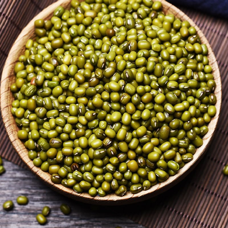 亮珠河绿豆900g东北小绿豆农家自产新鲜 五谷杂粮粗粮煮粥发豆芽专用