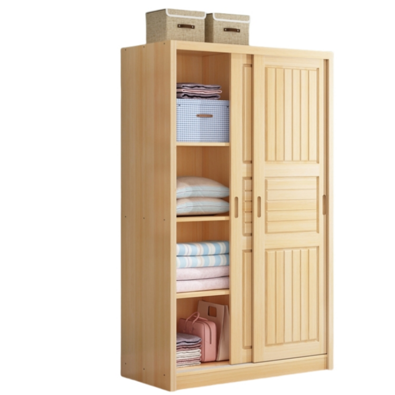 铭思达木质衣柜80cm台高清大图