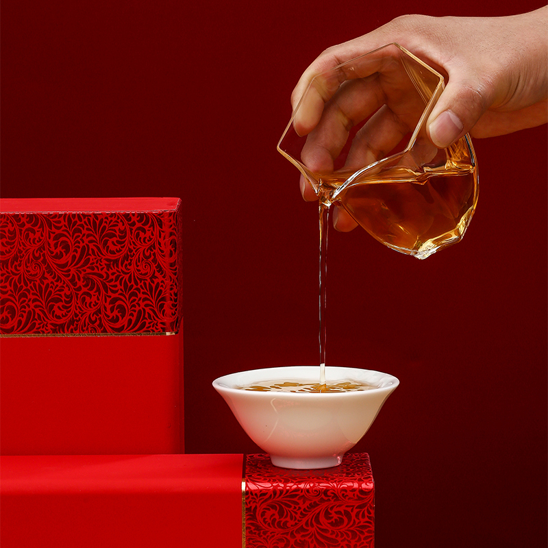 萬春和 人来茶往 青瓷主人杯70ml 含大红袍42g高清大图
