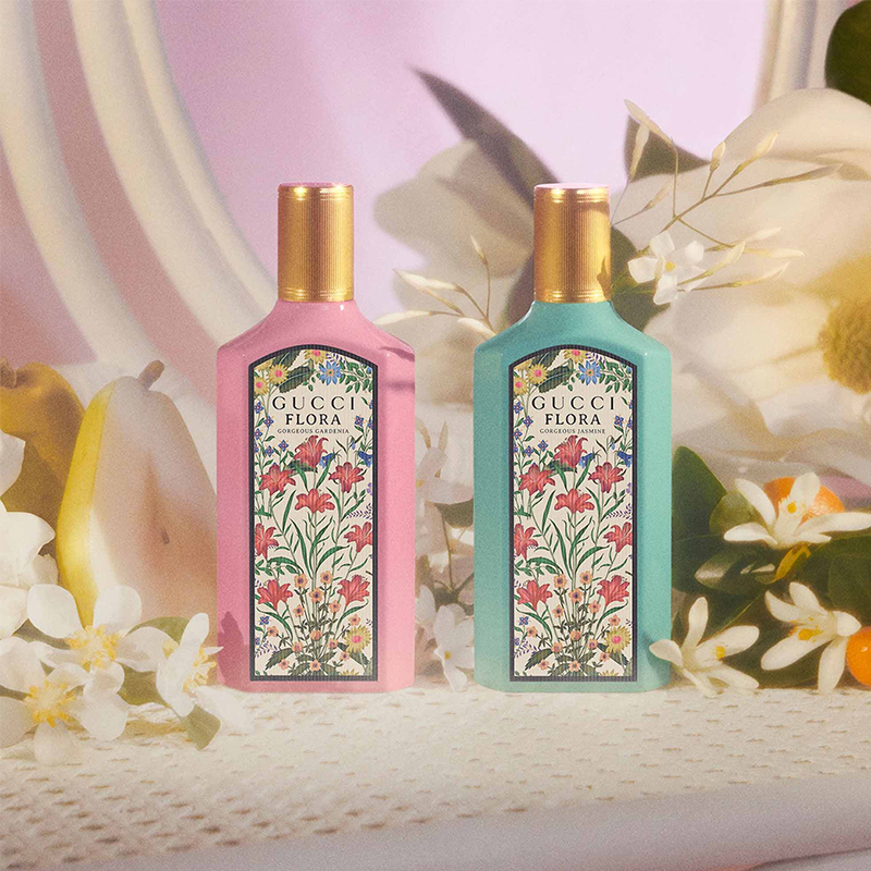 古驰gucci绮梦栀子香型女士香水30ml50ml100ml栀子茉莉花节日礼物生日