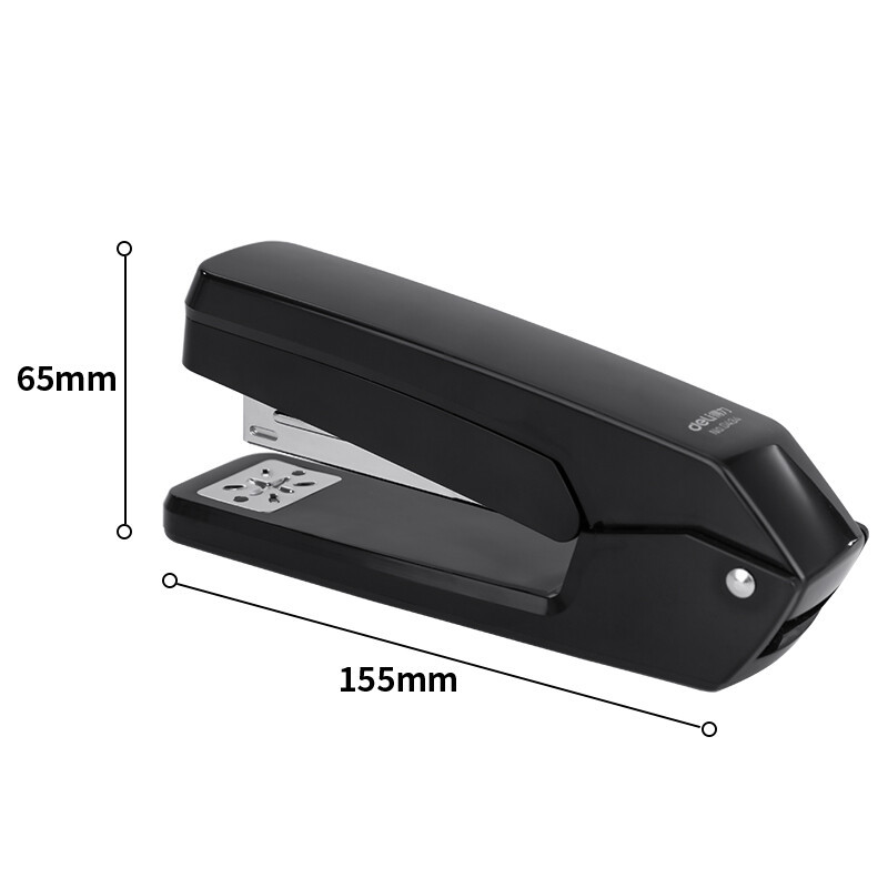 得力0434旋转订书机12#(黑)