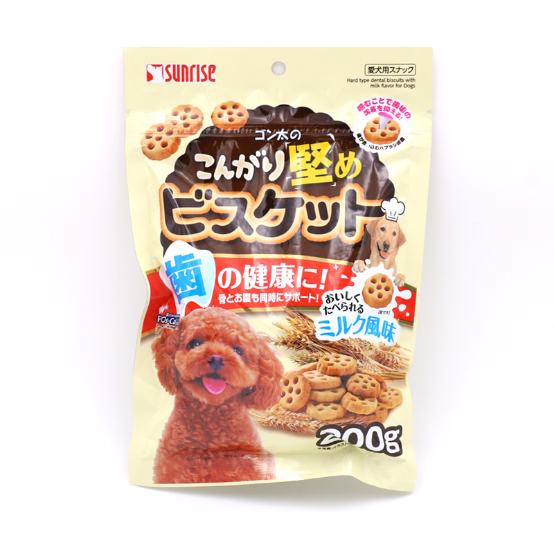 盛来知 宠物狗狗零食 训练奖励洁齿 宠物零食 狗用磨牙饼干200g