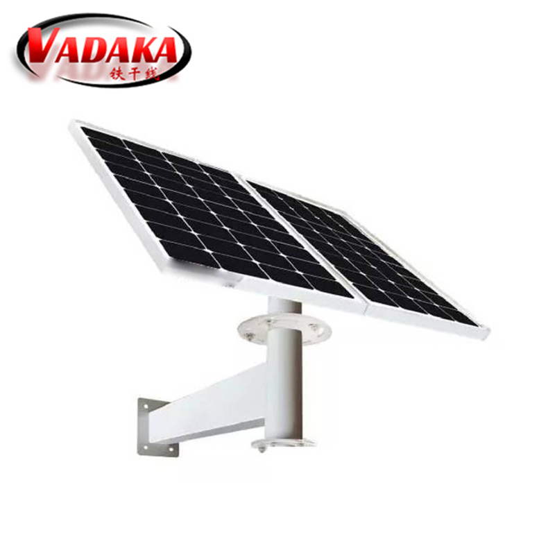 VADAKA监控配件太阳能4g监控系统GB28281协议140w太阳能 4g-140w套