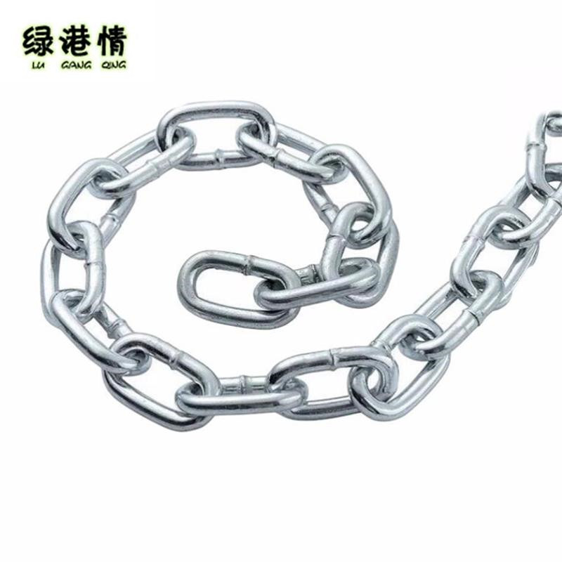 绿港情镀锌铁链直径8mm1米高清大图