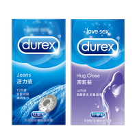 杜蕾斯(Durex) 避孕套 活力12只+亲昵12只 润滑型 标准款 安全套套 男用 成人情趣计生性用品 byt
