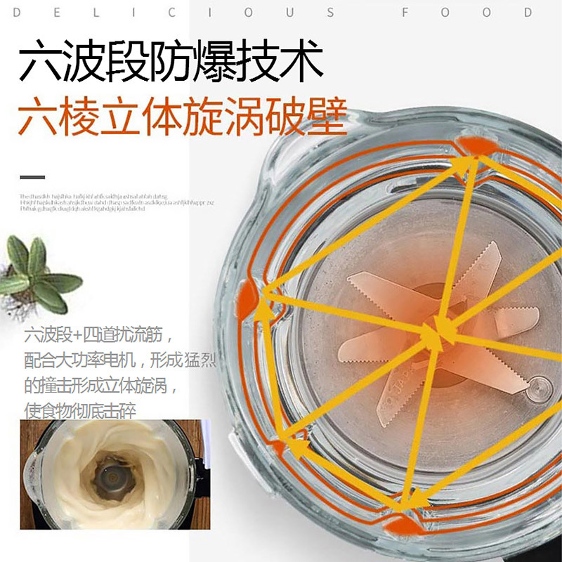 志高(CHIGO)破壁机ZG-YM1906 加热式1.7L触控 8页锯齿刀 豆浆米糊冰沙破壁料理机养生机双杯太空灰