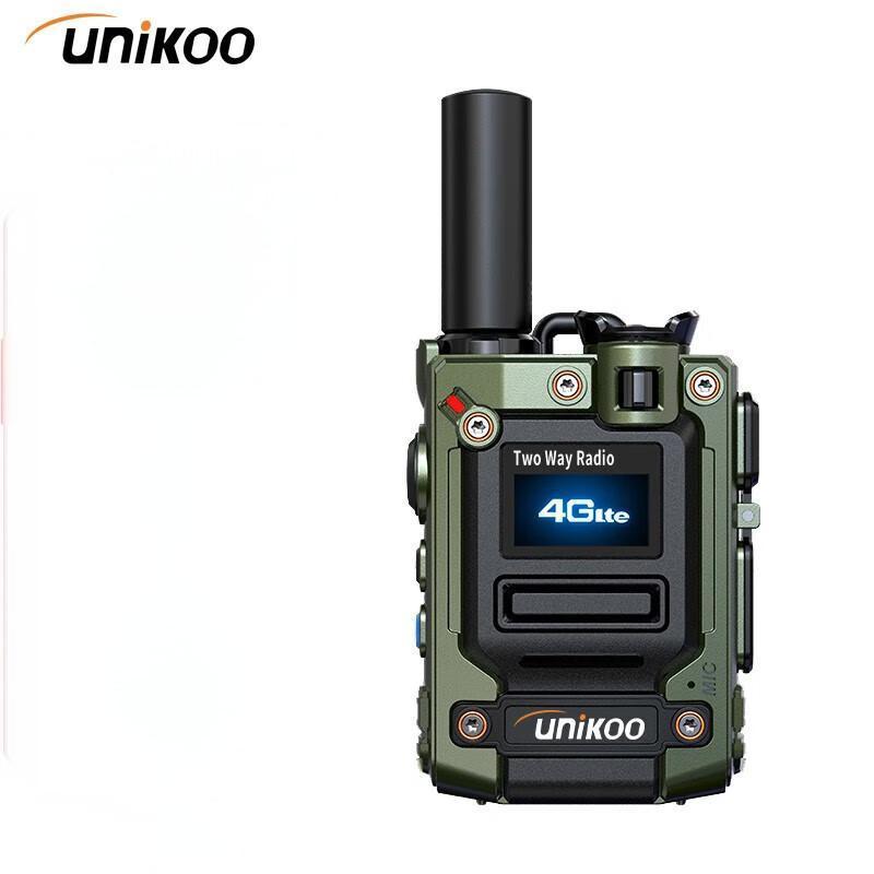 UNIKOO 对讲机全国通不限距离双模4G全国对讲机5000公里 公网插卡酒店工地户外专业无线手台 NET钢铁侠1