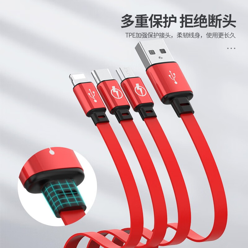 SooPii首佩三合一伸缩收纳数据线S28高清大图