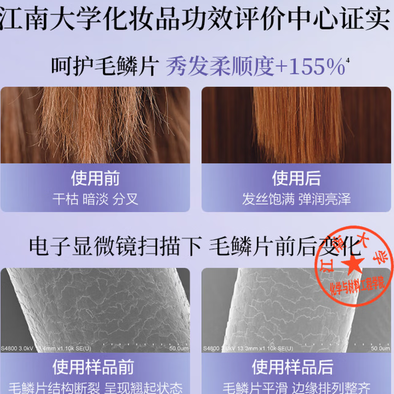 阿道夫 滋润 修护 洗发水 248ml高清大图