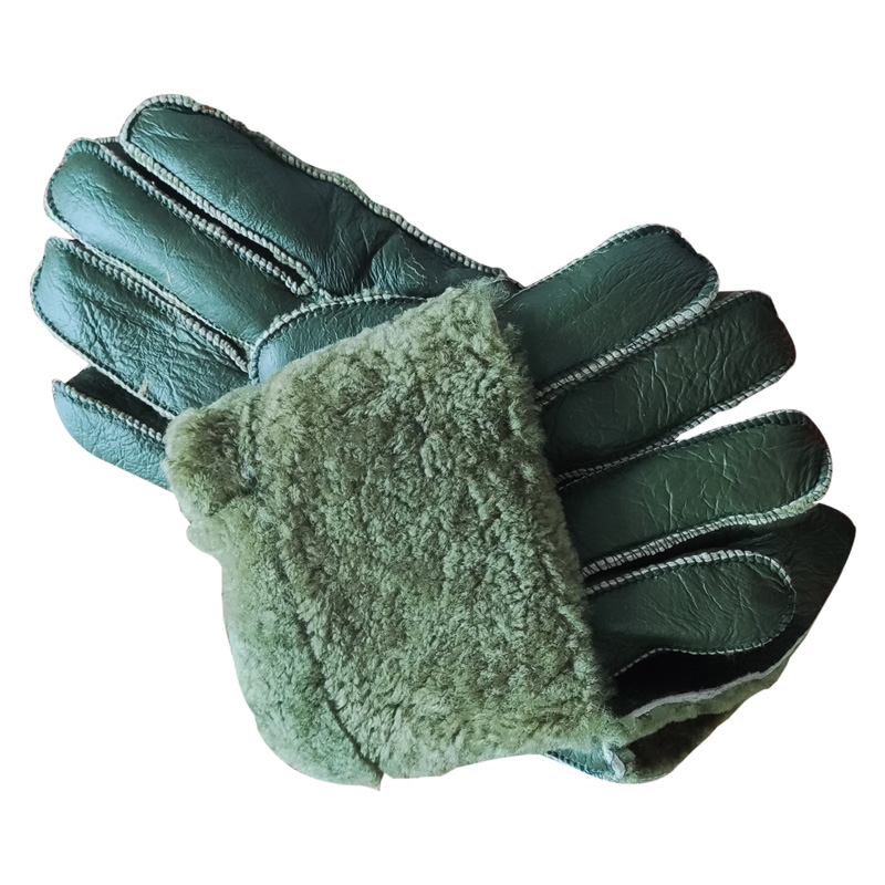 铂识 皮毛一体防寒手套 均码 双高清大图