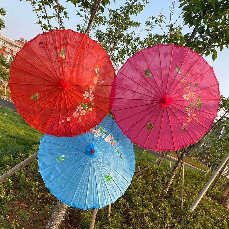 汉服道具伞跳舞伞旗袍走秀伞古风伞女防晒伞工艺伞装饰伞回娘家伞伞
