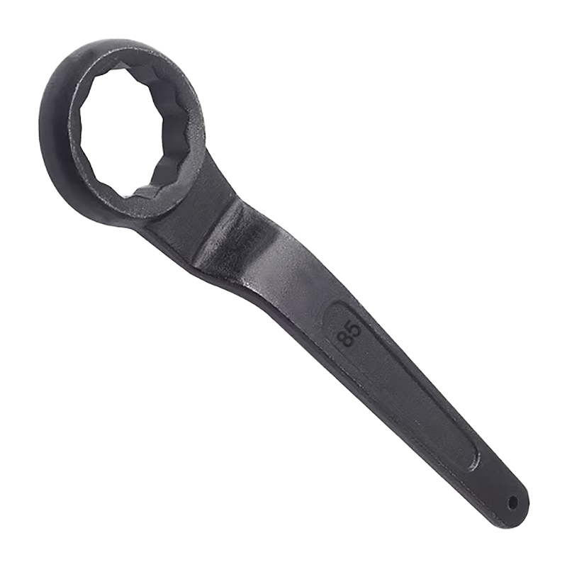 立伟铁牛单头梅花扳手85mm/把高清大图