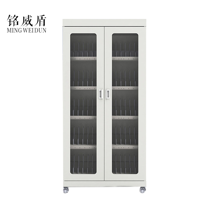 铭威盾智能档案柜人脸识别RFID文件柜刷卡远控自动存取盘点文件交互柜智能档案柜副柜高清大图