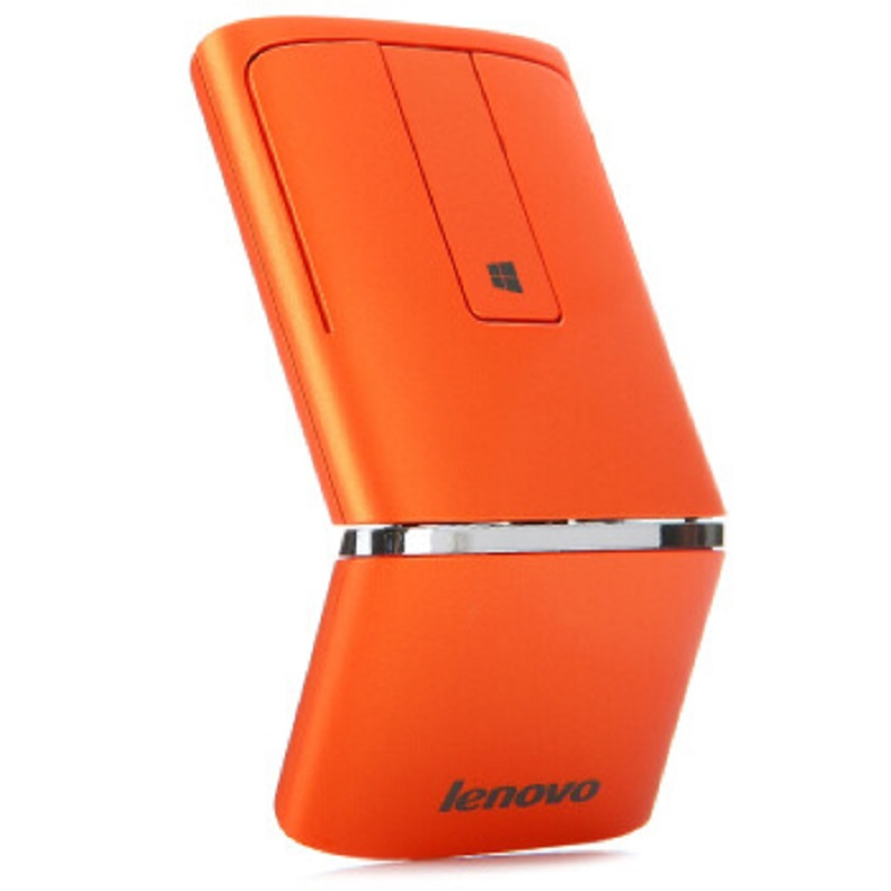 联想(Lenovo) 超薄无线鼠标 N700 win8 双模触控 2.4G 蓝牙4.0 橙色