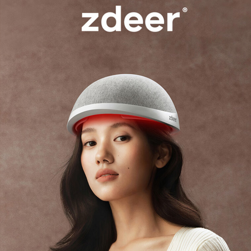 左点生发仪轻量化设计全头贴合科技生发治疗脱发ZD-SF7N高清大图