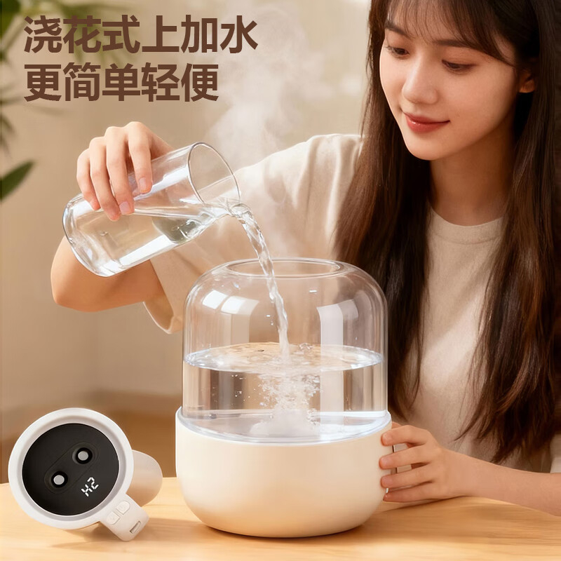 丽特斐 3.8L大雾量双喷加湿器J8高清大图