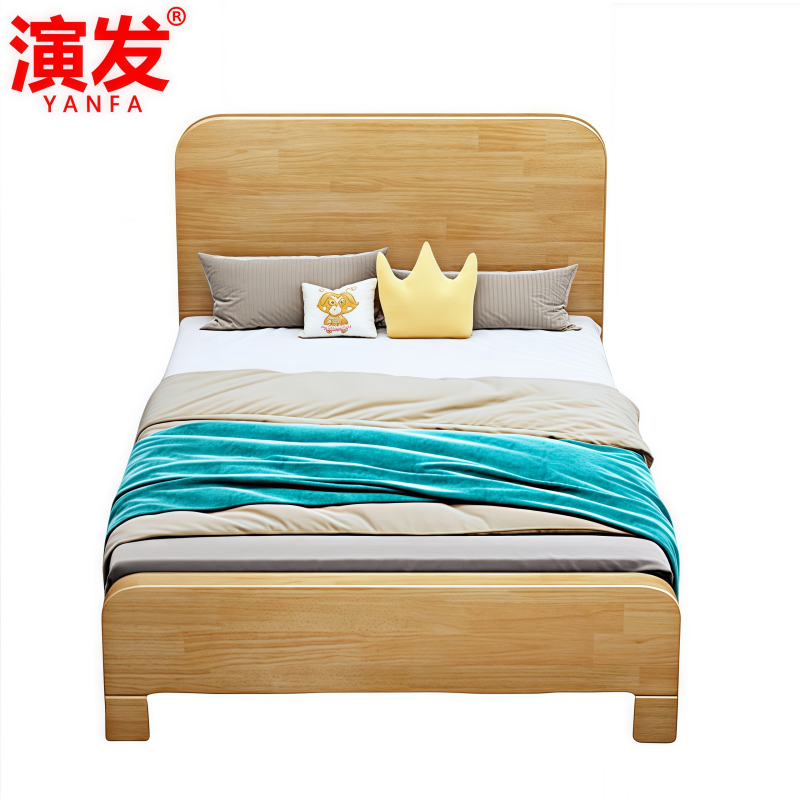 演发 木床 135*200cm 张高清大图