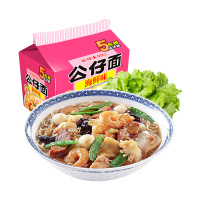 公仔面5连包海鲜味535g*2日式拉面耐煮火锅面5袋有劲道方便面泡面