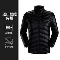 凯乐石户外运动男女派克中长款防风防雨保暖透气羽绒三合一冲锋衣