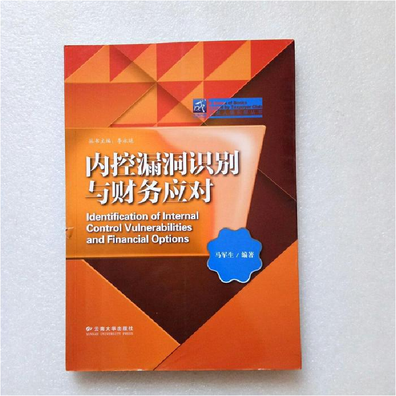 正版新书】内控漏洞识别与财务应对马军生 著9787548219019