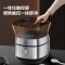 九阳(Joyoung)电饭煲4升3-8人无涂层不粘电饭煲电饭锅电磁IH加热不锈钢内胆40N13太空系列