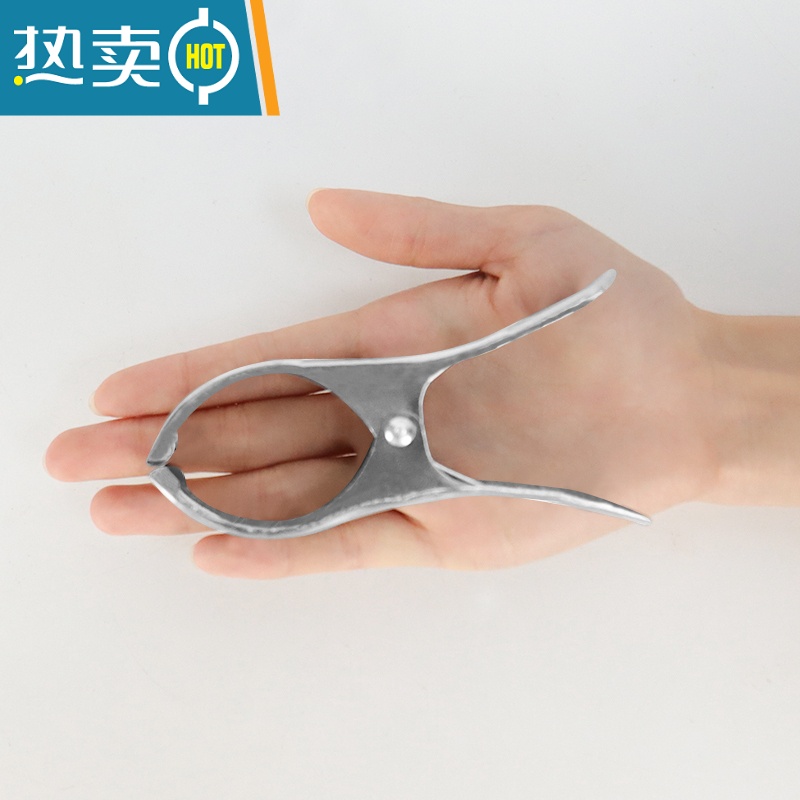 敬平衣服夹子防风晒被夹不锈钢晾衣夹防滑塑料夹家用晾衣绳多铁金属夹 40个装-塑料晾衣夹绳子高清大图