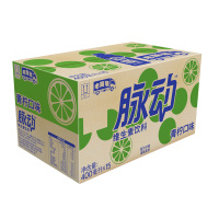 脉动（Mizone）维生素饮料 青柠口味 400ml*15瓶 整箱装