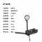 拱匠令 GJL654 轻便移动灯 50W 22.2V IP66 LED 电池供电(计价单位:盏)黑色