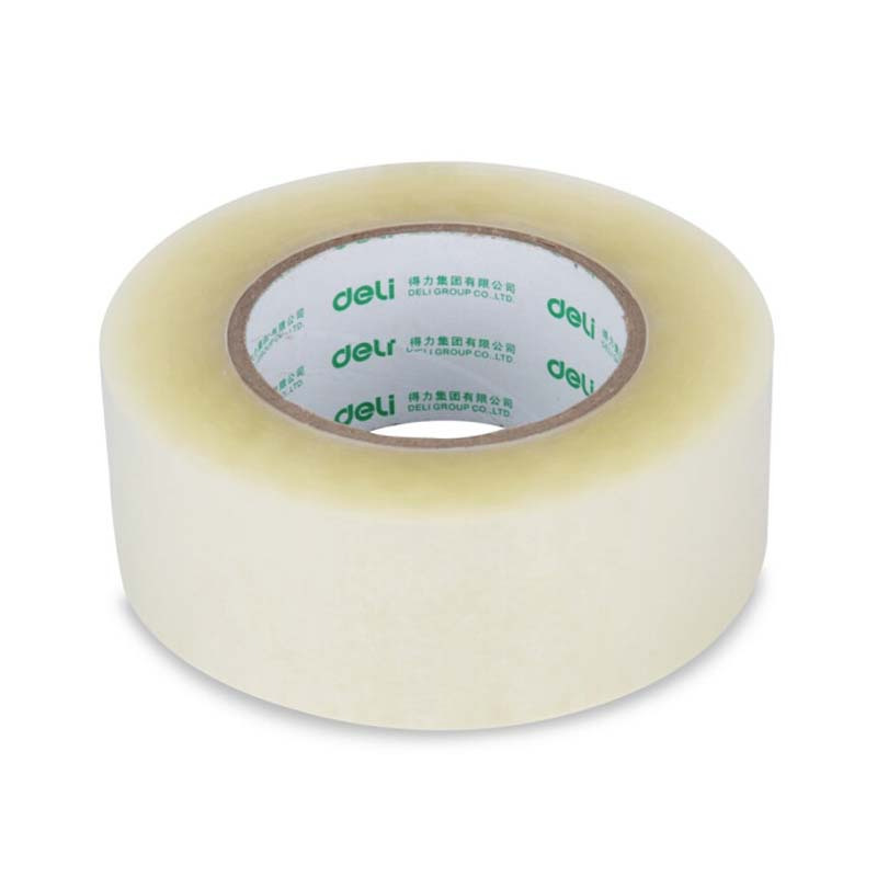 得力30215 高品质透明封箱胶带/打包胶带 48mm*200y(183米) 6卷/筒